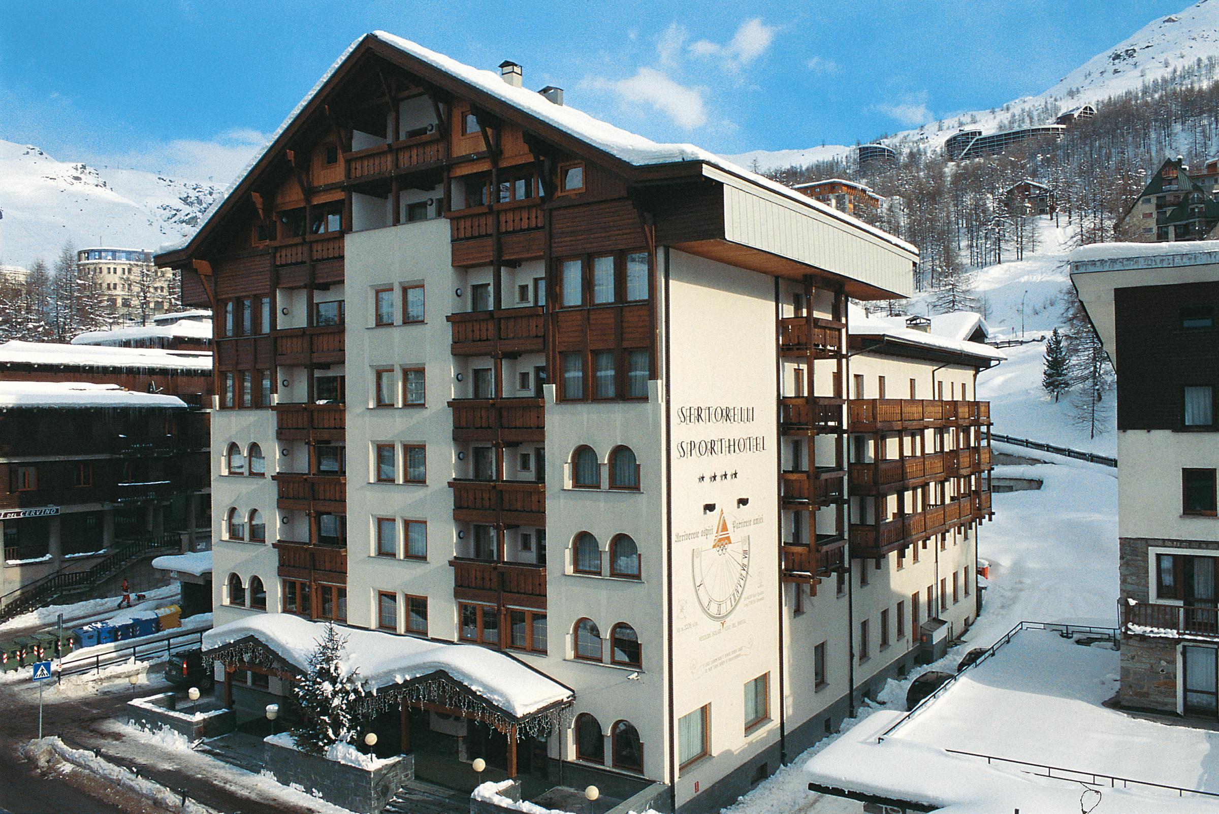 Sertorelli Sporthotel Breuil-Cervinia Kültér fotó